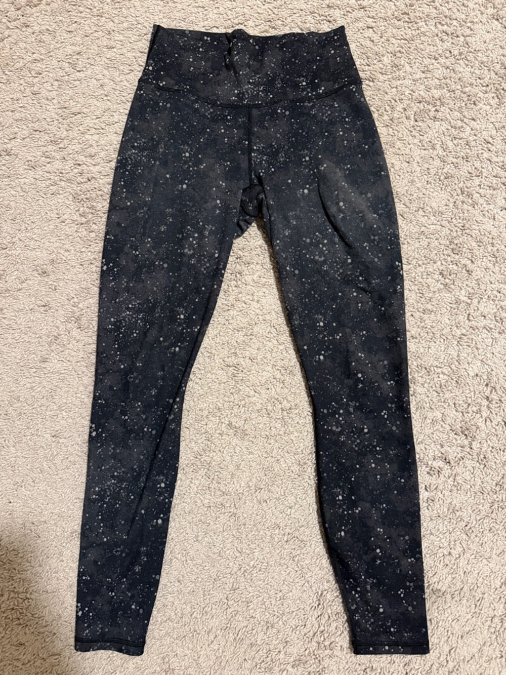 Black Speckled powerhold High-Waist Women’s Jeans Leggings